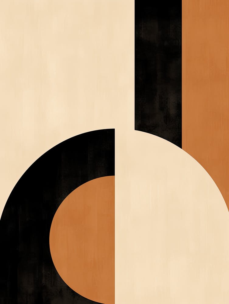 Mid-Century Beige Rhapsody: Whispers Beyond Time