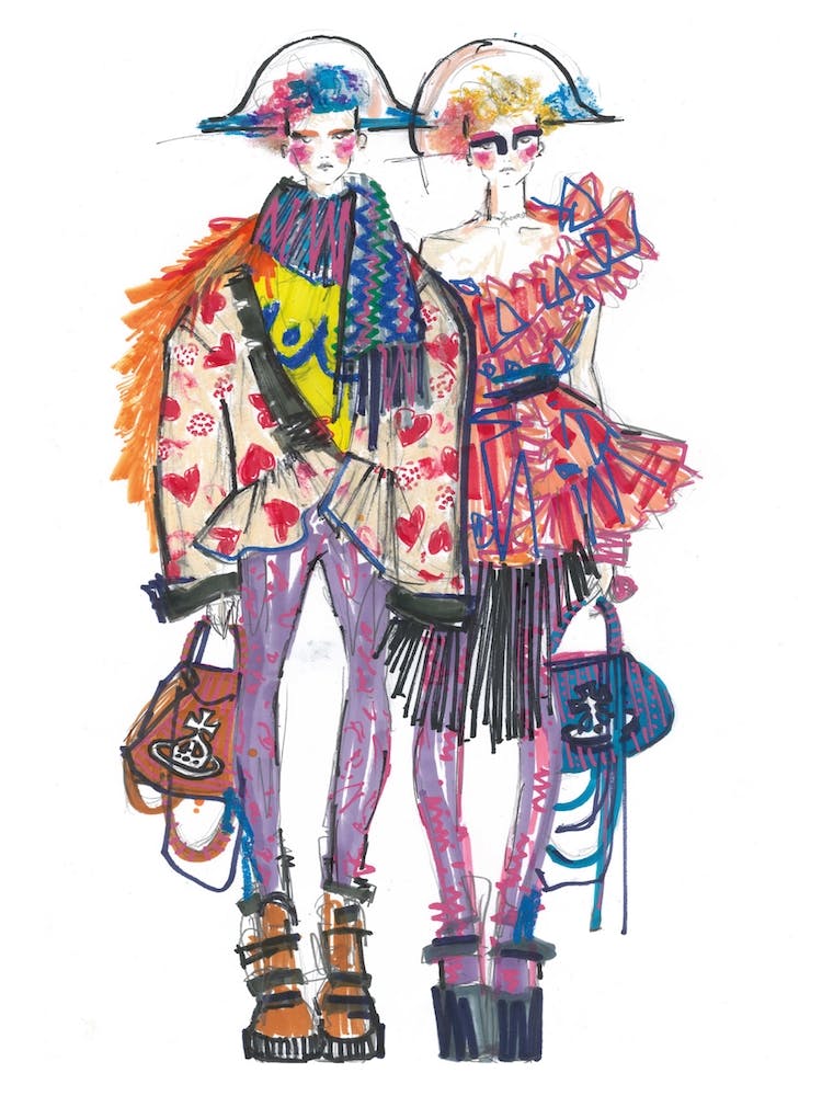 Westwood Vibe Fashion Sketch