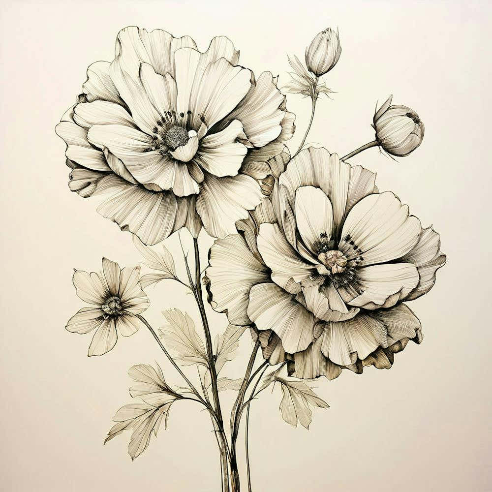 Flowers In A Vase 72