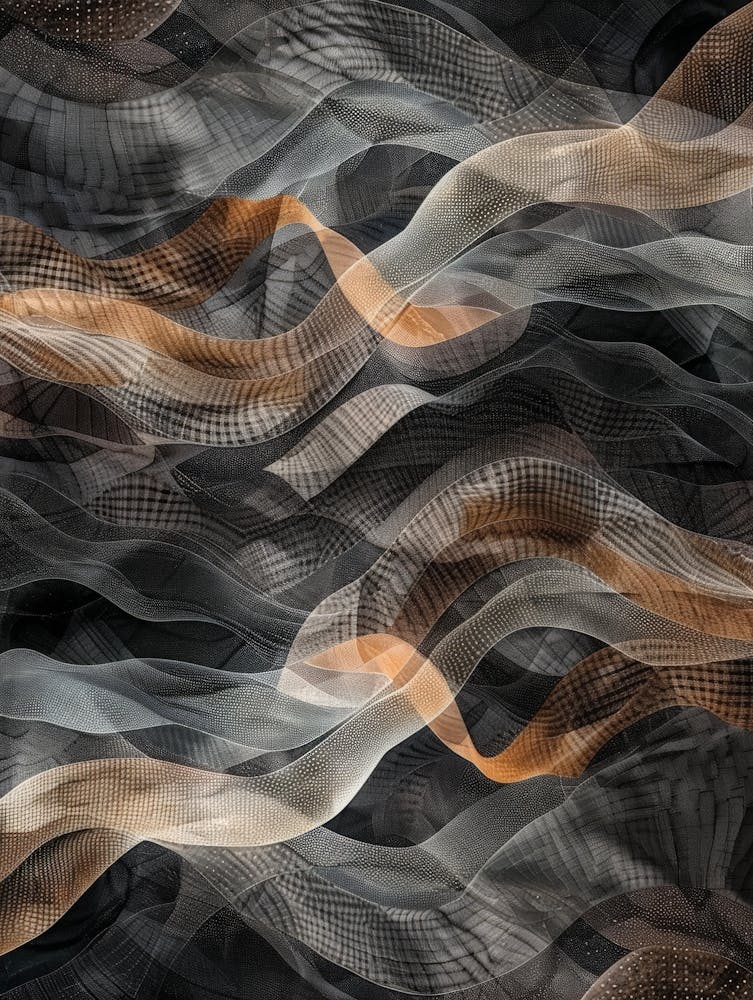 Abstract Wave Canvas Print 2