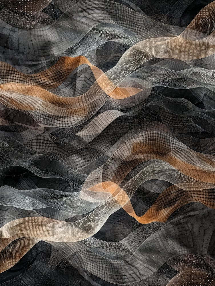 Abstract Wave Canvas Print 2