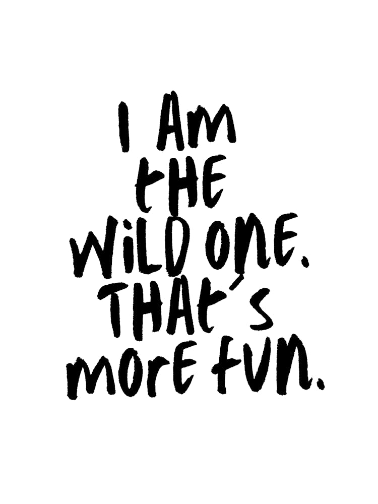 Wild one black
