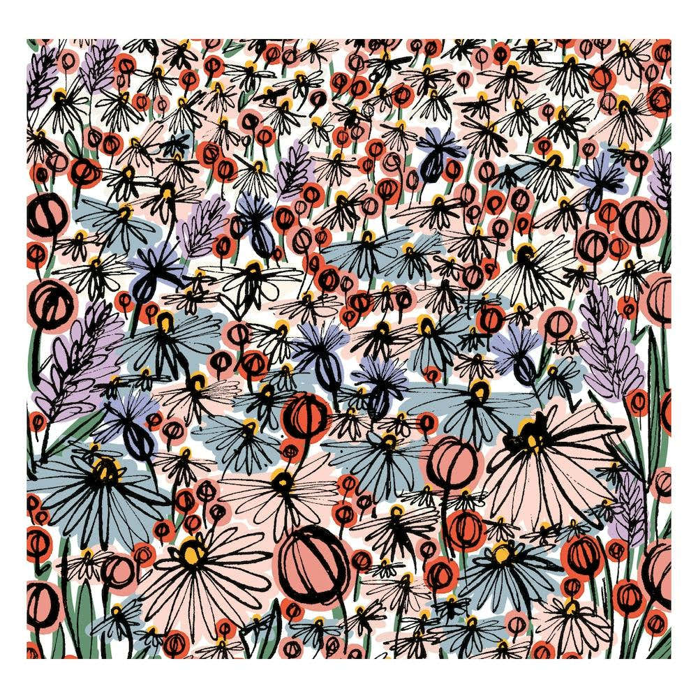 Wildflower Meadow Square