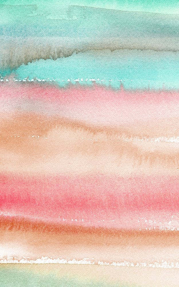 Gradient Watercolor Melon