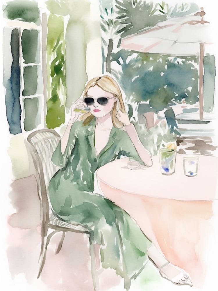 Having A Drink In Capri 2