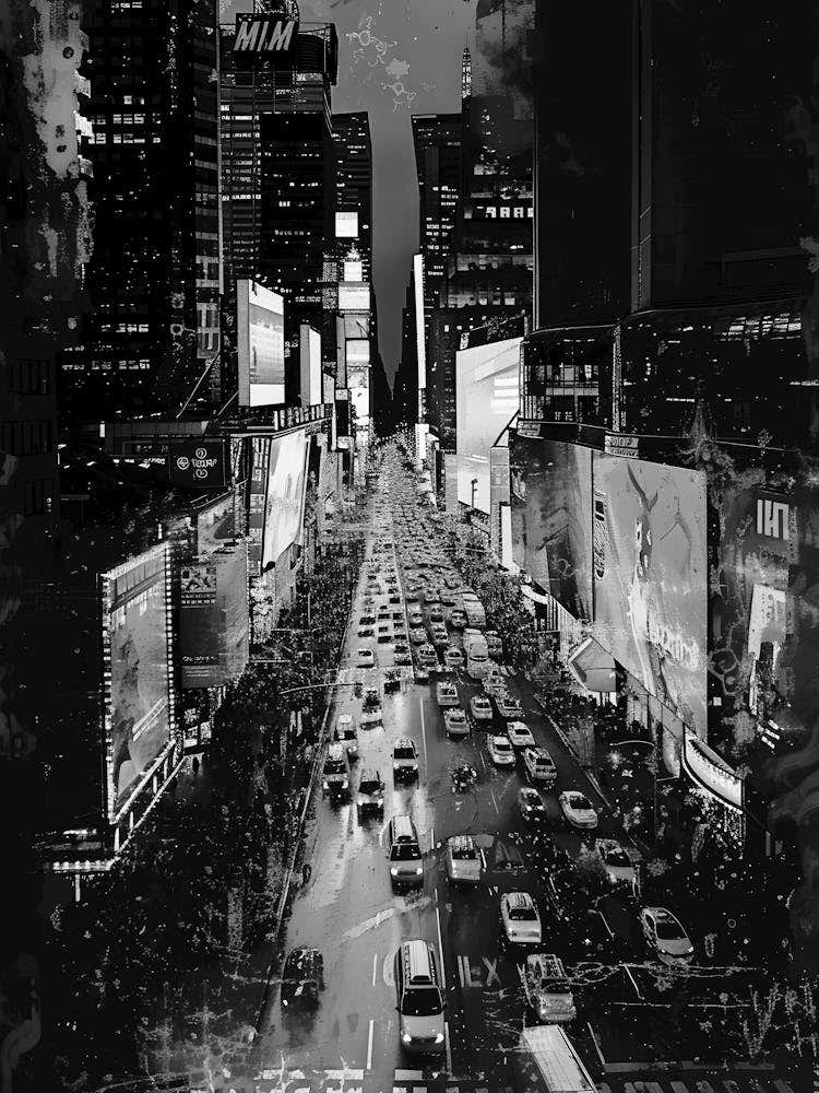Times Square At Night