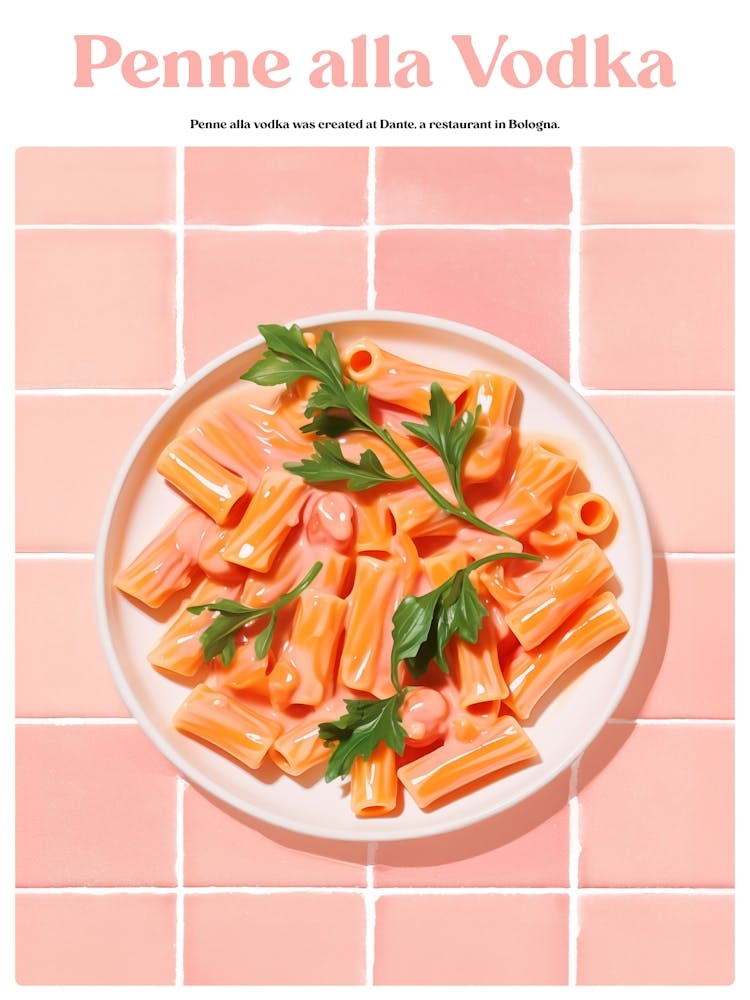 Boho Poster Club 3 Penne Alla Vodka