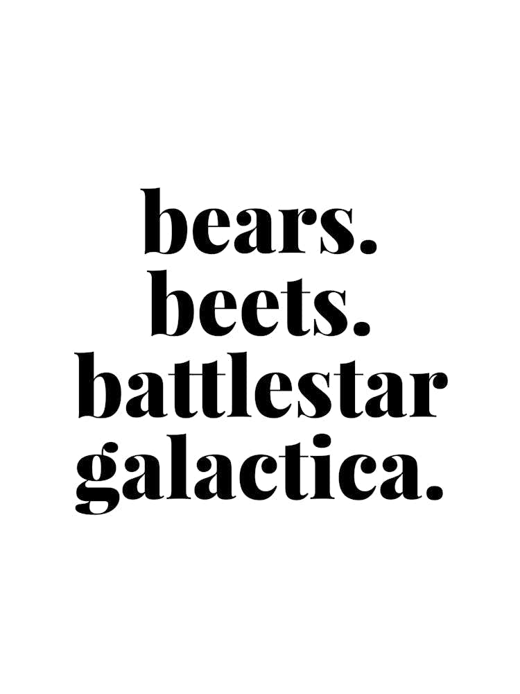 Bears Beats Battlestar Galactica
