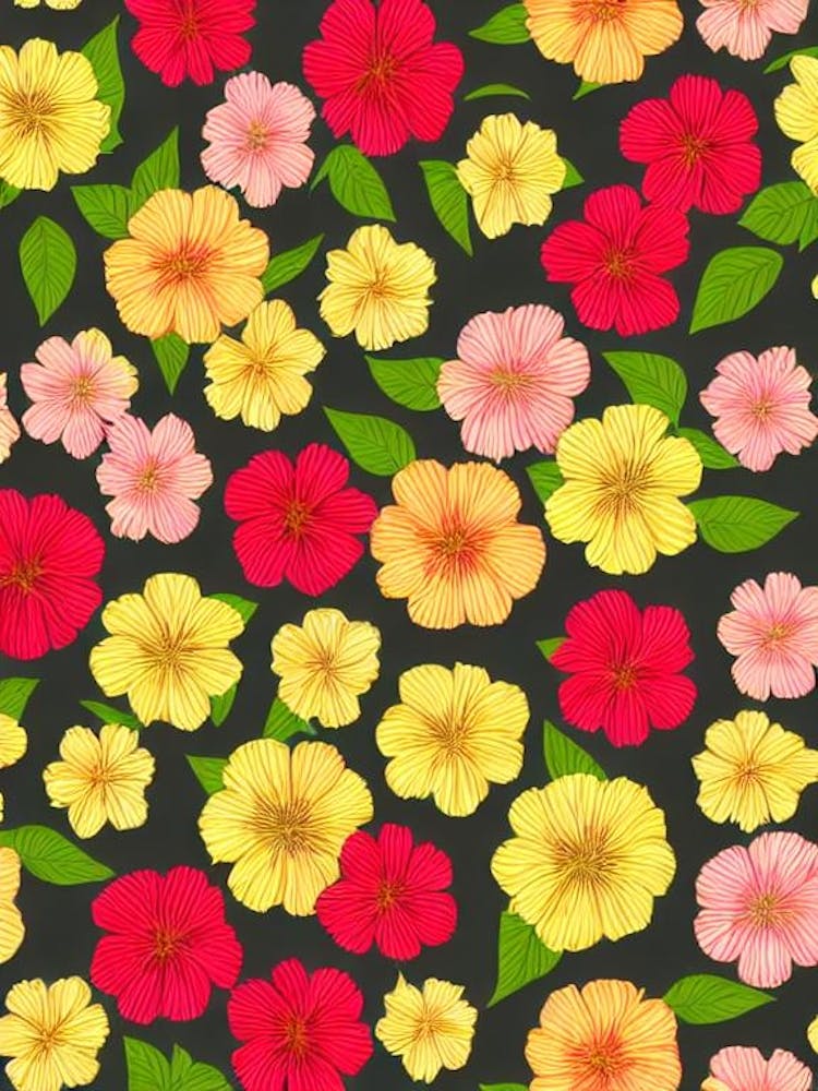 Alstromeria Repeat 2retro Flower