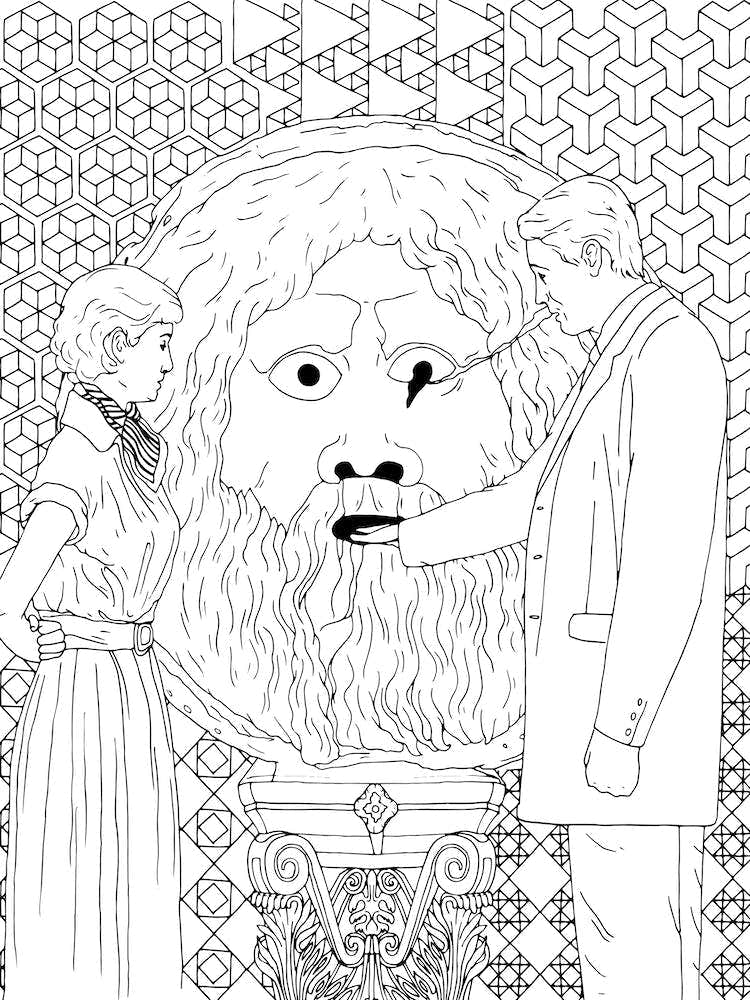 Mouth Of Truth In Rome