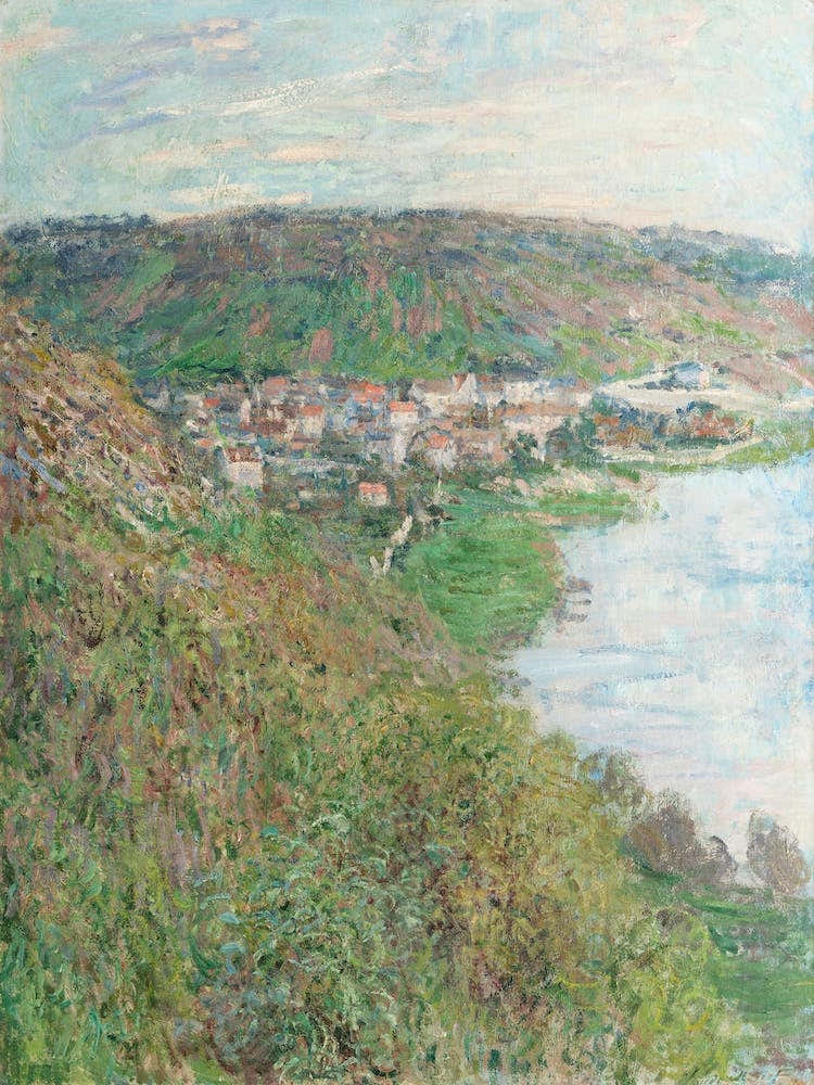 View Of Vétheuil (1880), Claude Monet