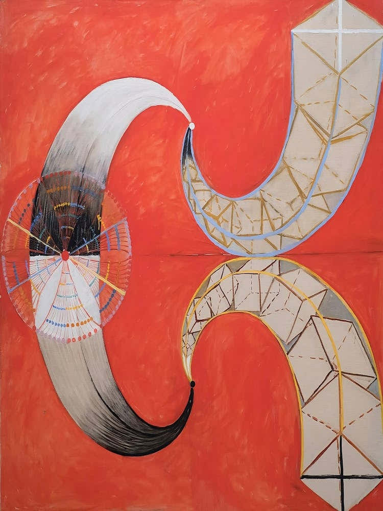 Hilma af Klint - The Swan, No. 09, Group IX-SUW , High Resolution