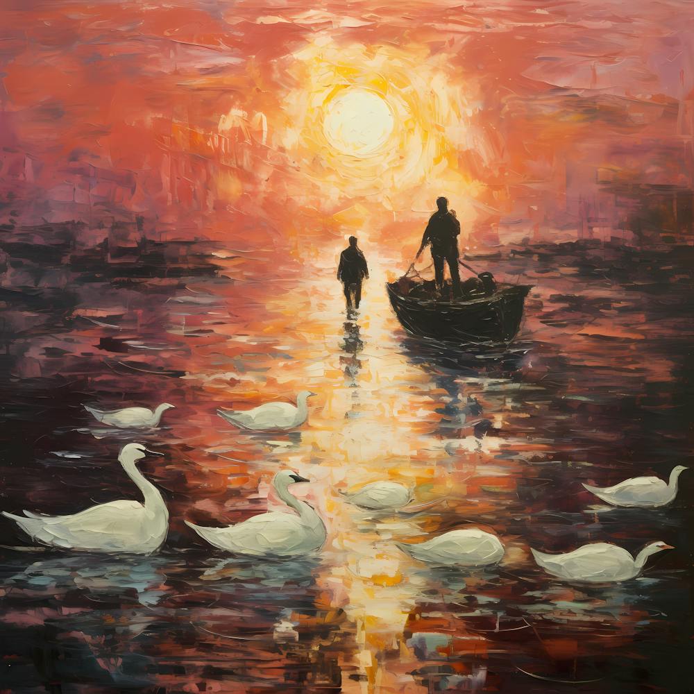 Neo-Romantic Symphony in Blue