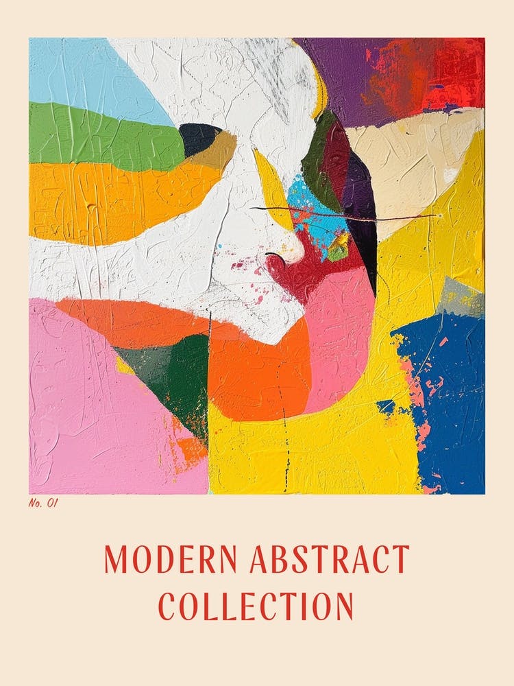 Modern Abstract Collection Poster 1