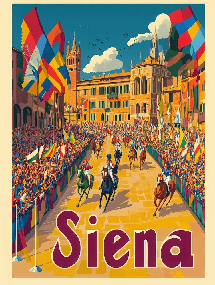 Aihrgdesign A 1970s Inspired Travel Poster For Siena Depictin Dcaf254f 9ce0 4318 A45c 18e036c2a75b 3