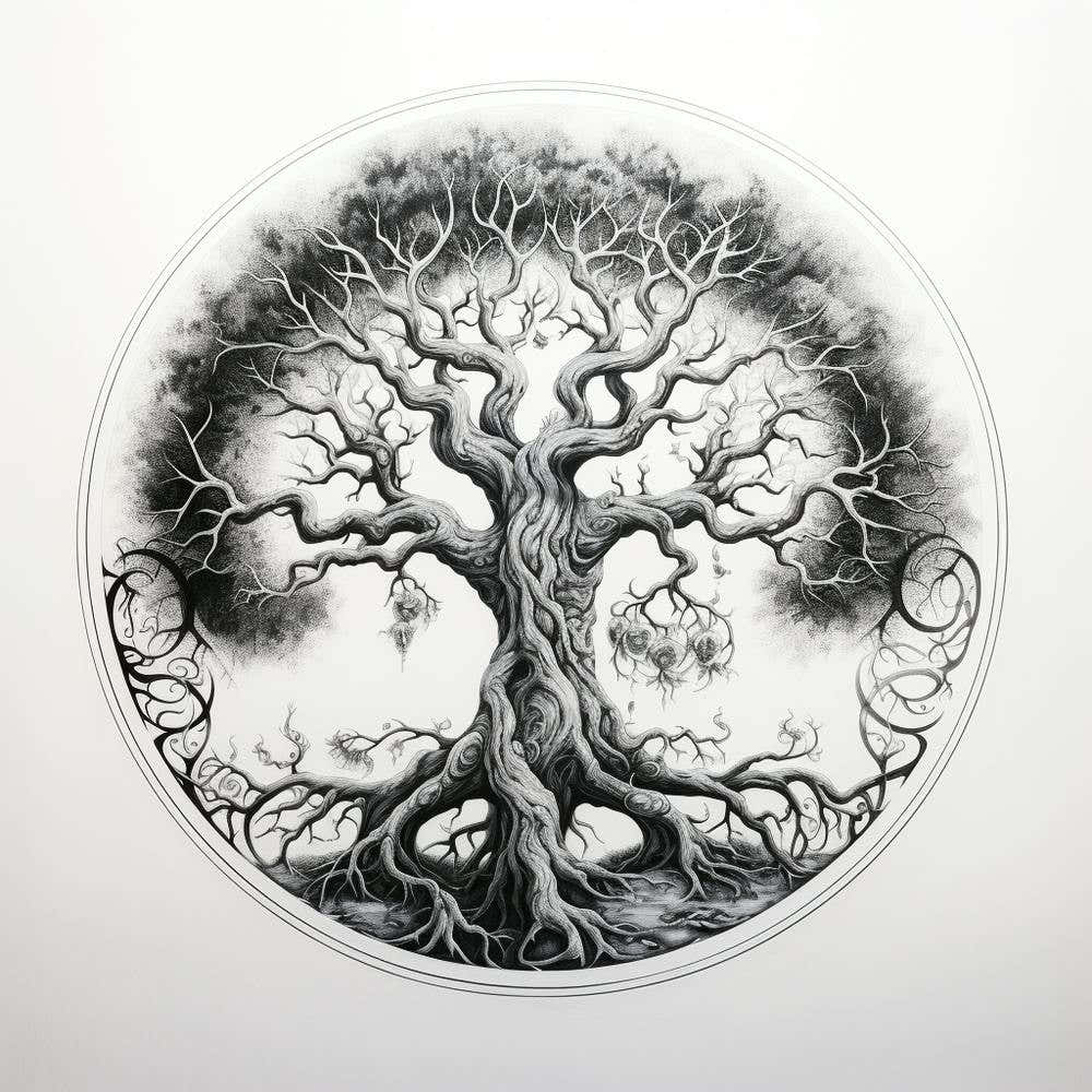 Tree Of Life drawing 1