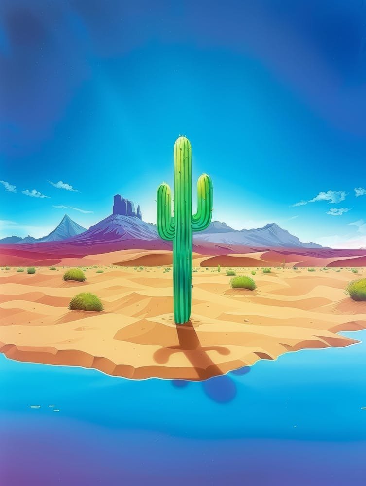 Cactus In The Desert 13