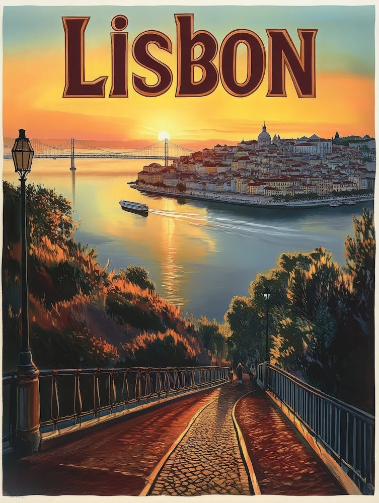 Aihrgdesign A Mid Century Modern Travel Poster For Lisbon Sho 92e8e6a9 61e6 4162 9cef B11c7a8a2809 1