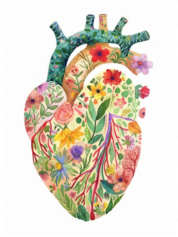 Heart Of Flowers