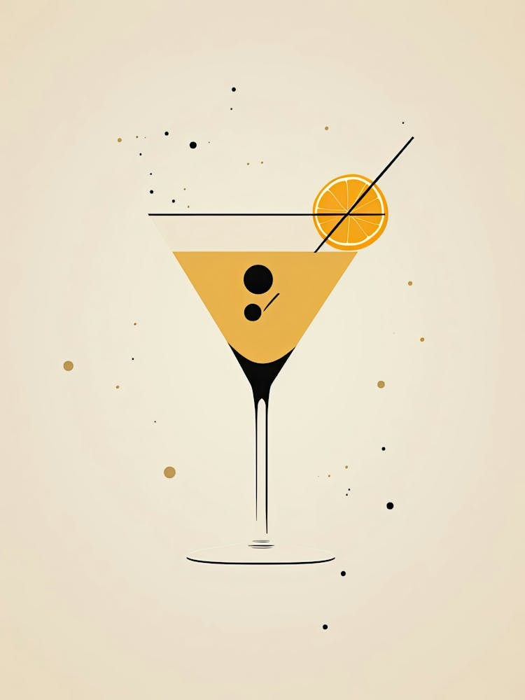 Mid Century Modern Bee S Knees Floral Infusion Cocktail 4