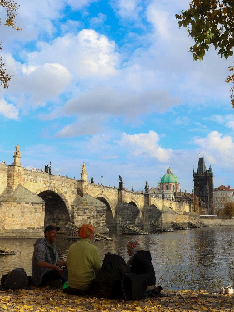 Trio At Charles Bridge - Prague