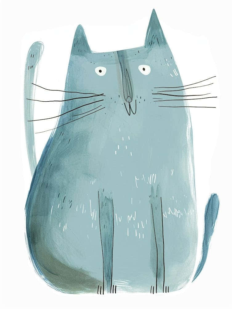 Ragapur Cat Clipart Illustration 6