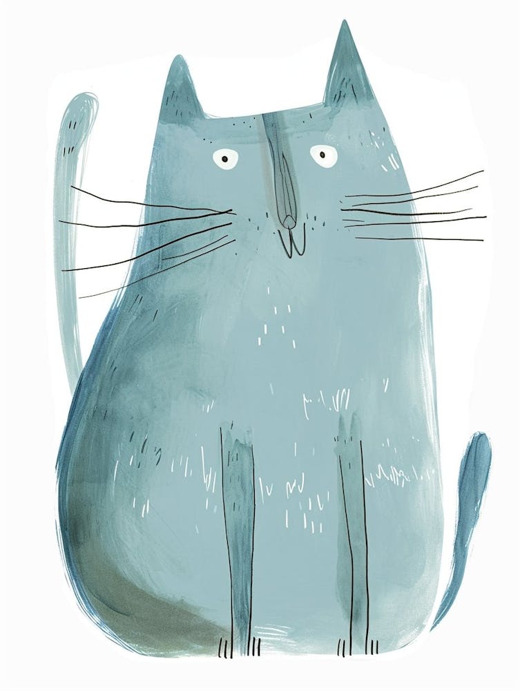 Ragapur Cat Clipart Illustration 6