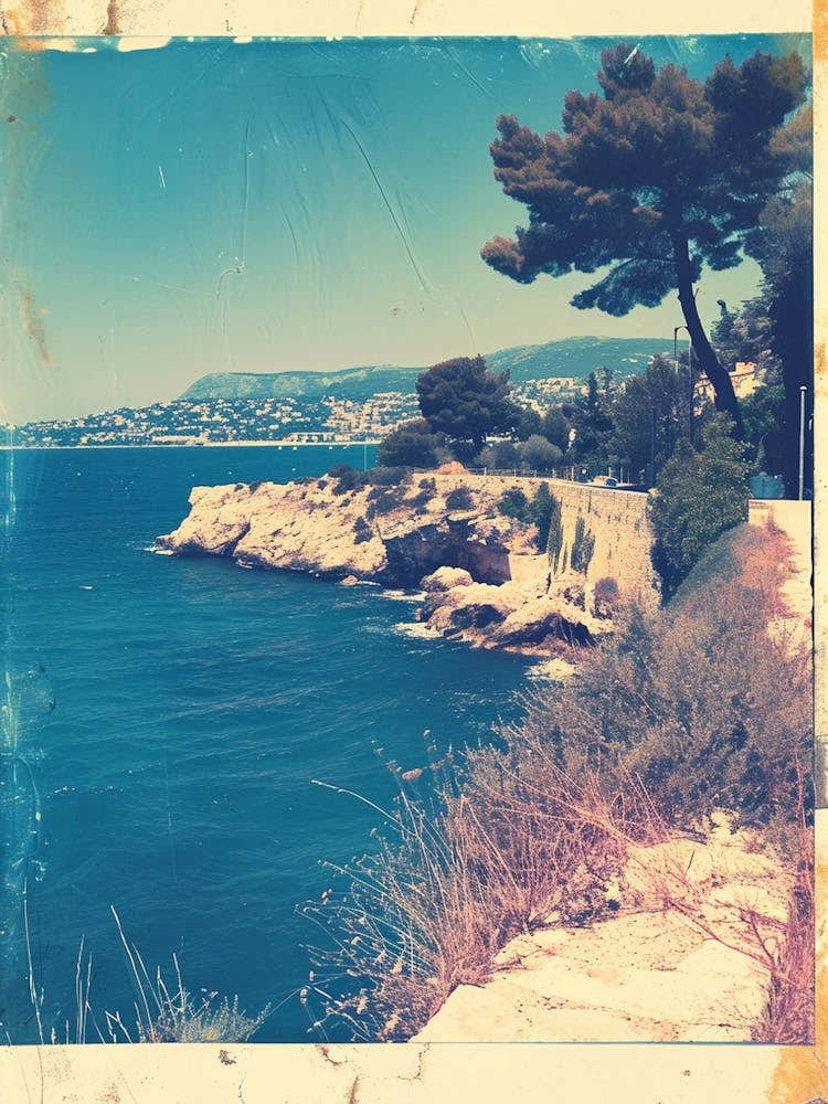 South Of France Polaroid Inspired 2