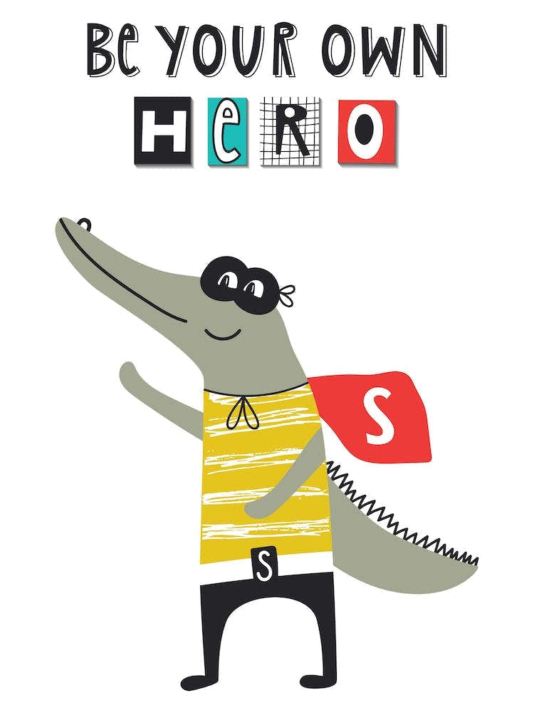 Be Your Own Hero Gator Kids