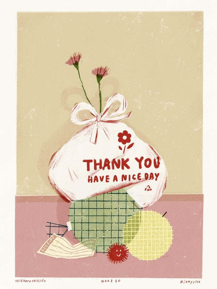 Shopping Bag Still Life