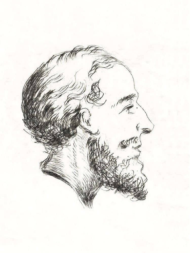 Portrait Of A Man With Beard, Jean Bernard