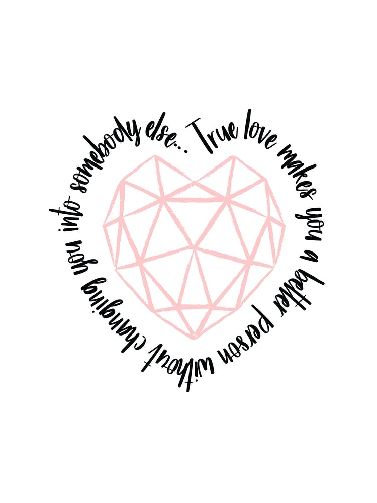 True Love Heart Quote