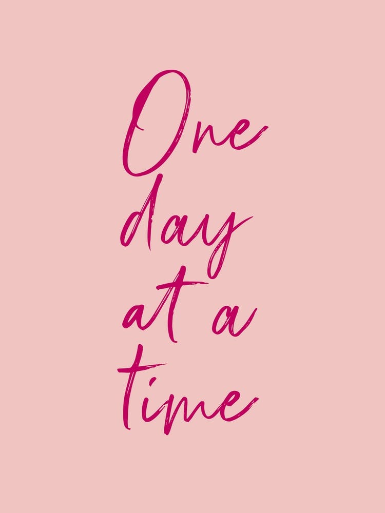 One Day At A Time - Peach