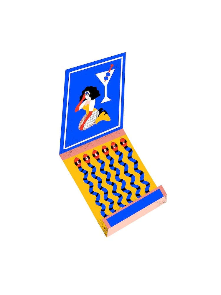 Matchbook Lady