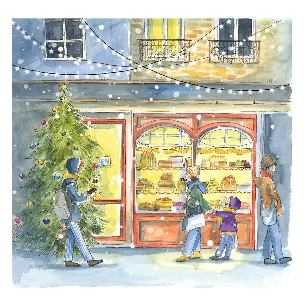 Vitrines De Noel Square