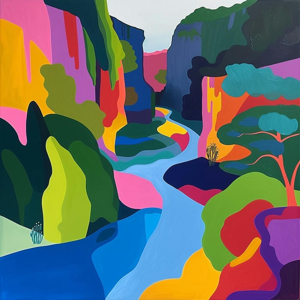 Abstract Travel Collection Roatn Honduras 4