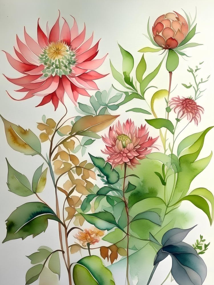 Watercolor Flowers