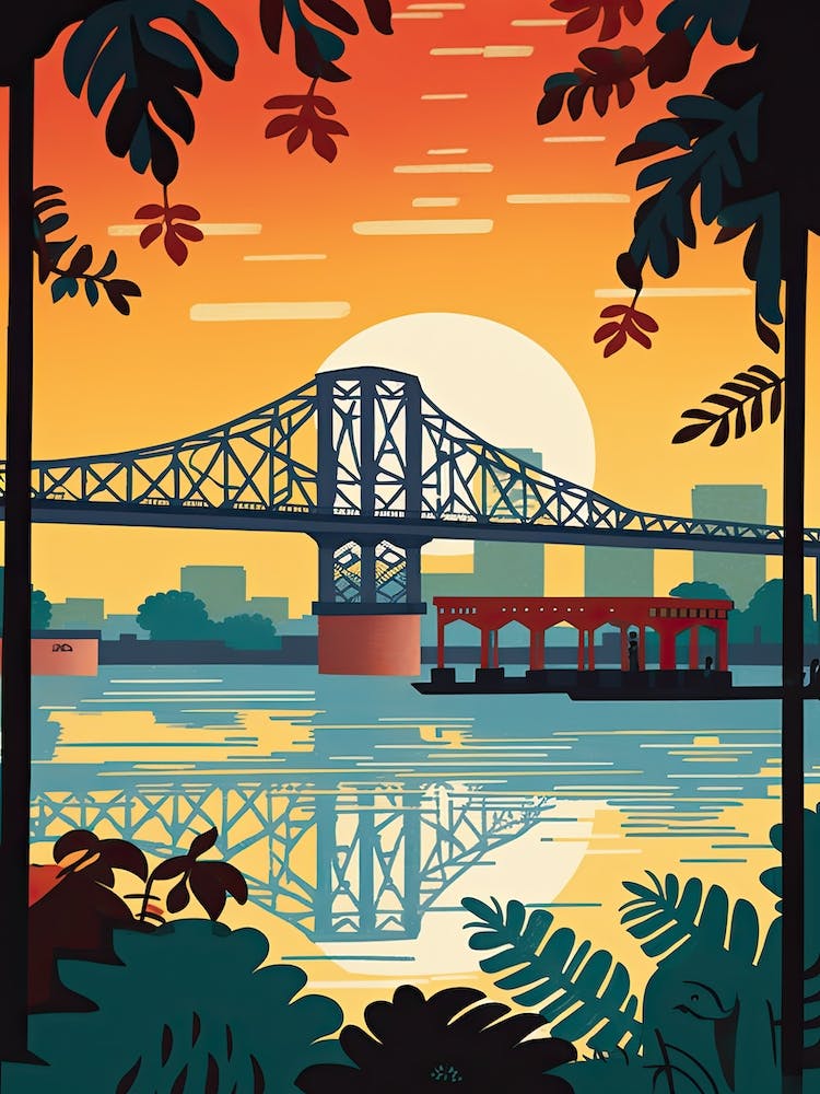 Howrah Bridge India Colourful 2