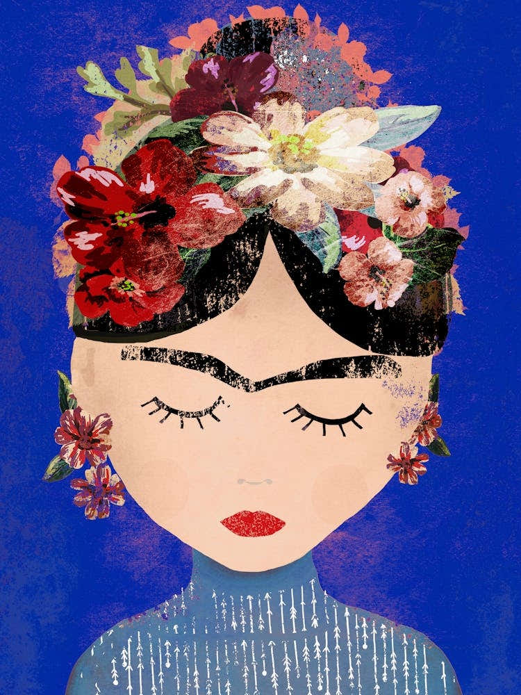 Frida (Blue)