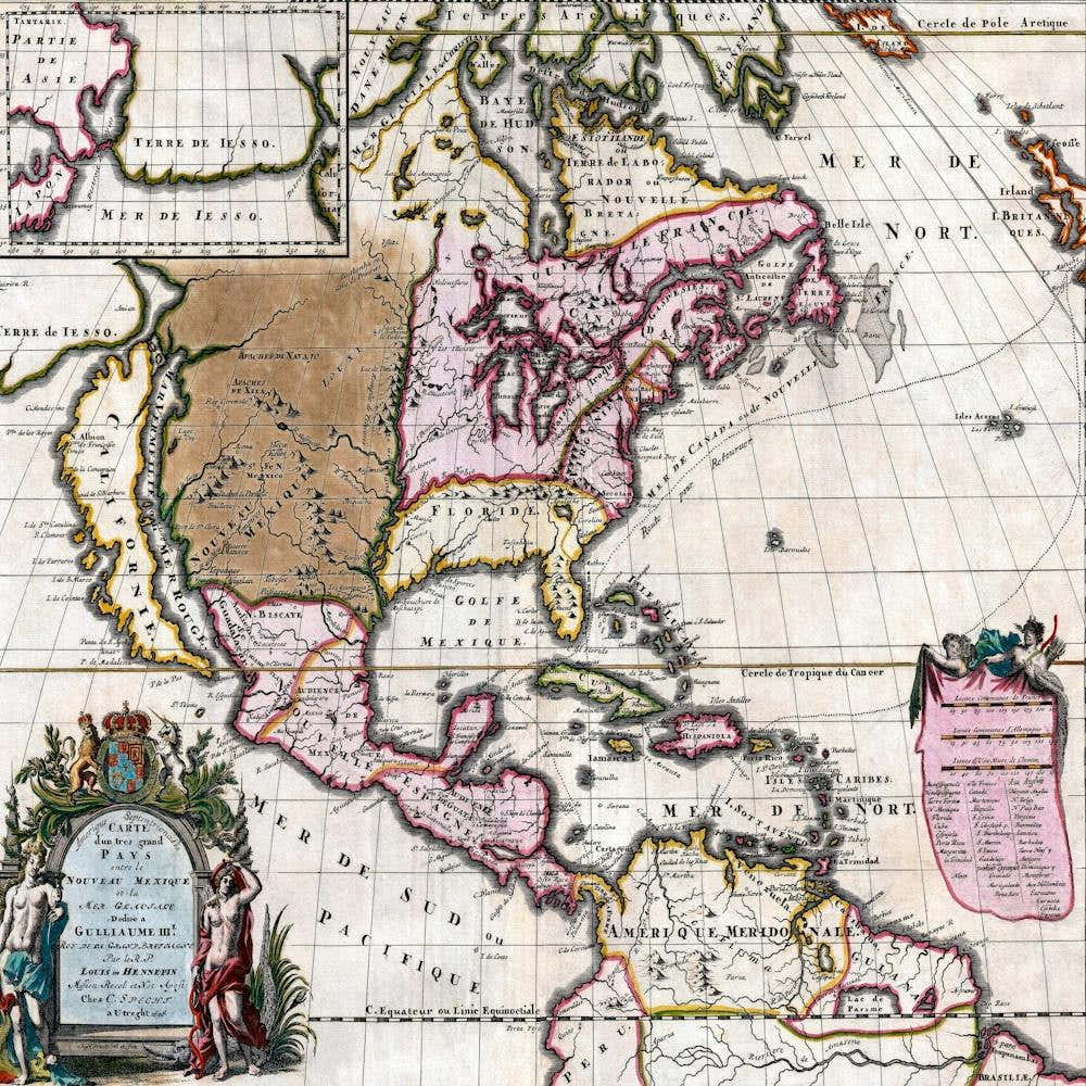 Map Of North America 2