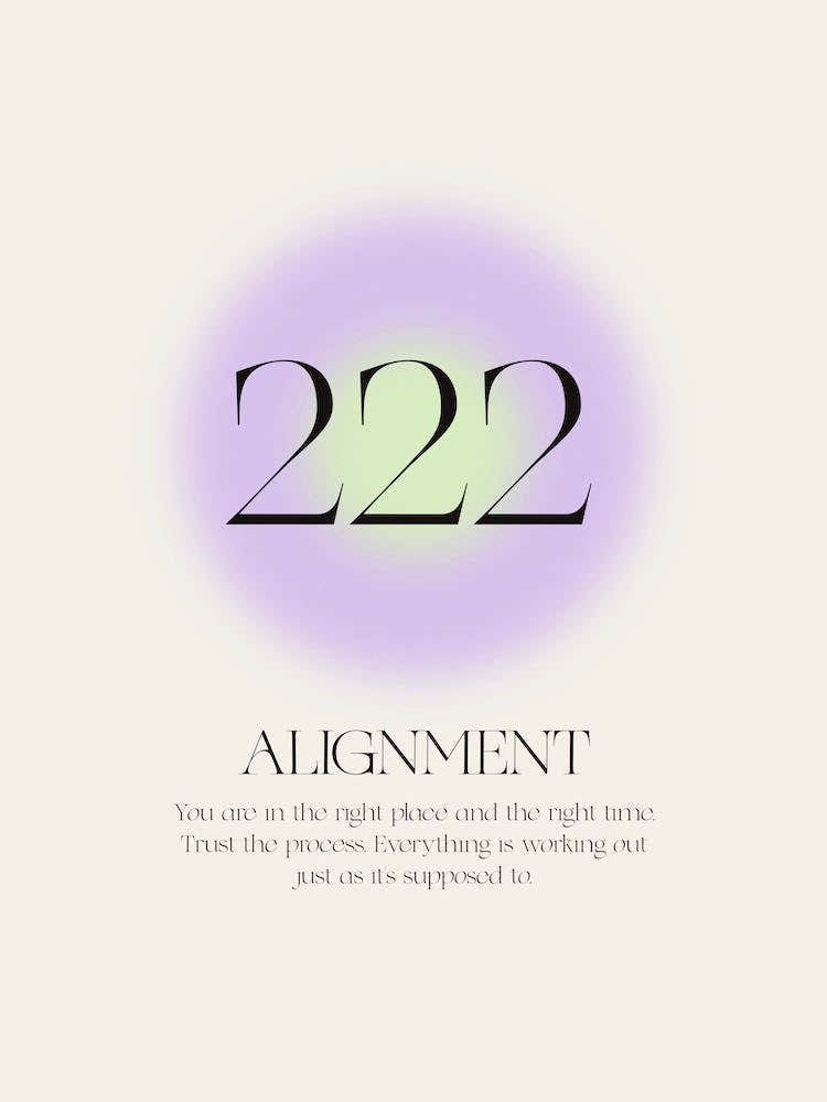 Angel Number 222 Alignment
