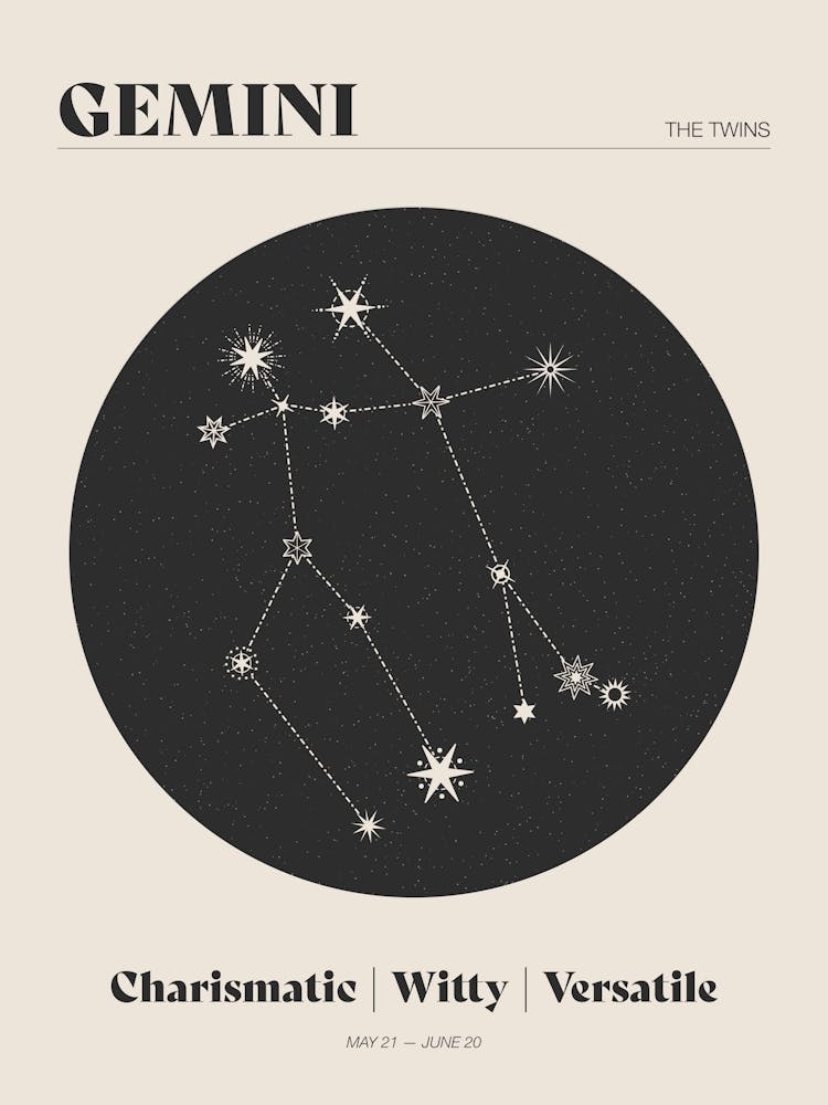 Astrology Constellation - Gemini