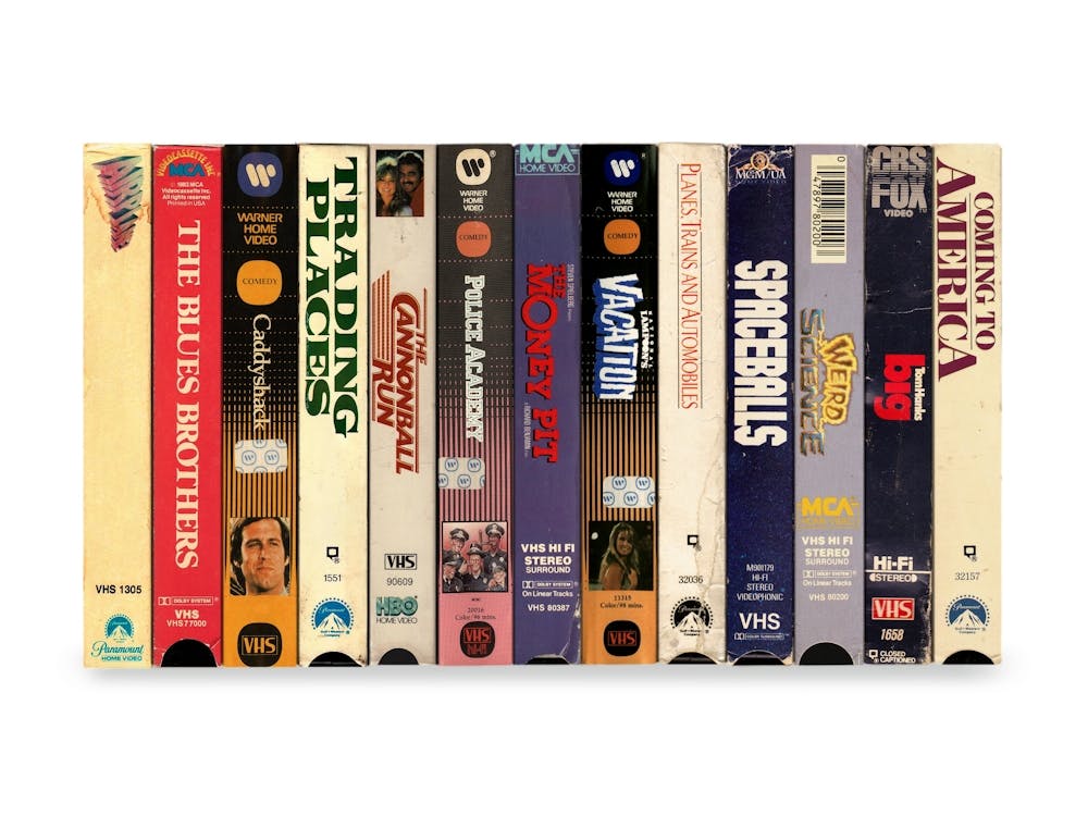 Classic 1980s Comedy Movies Poster - Vintage VHS Film Print
