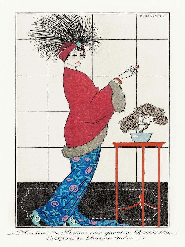 Costumes Parisiens No 1, George Barbier