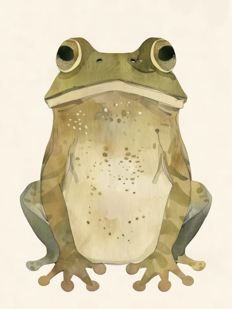 Charming Nursery Kids Animals Frog 1