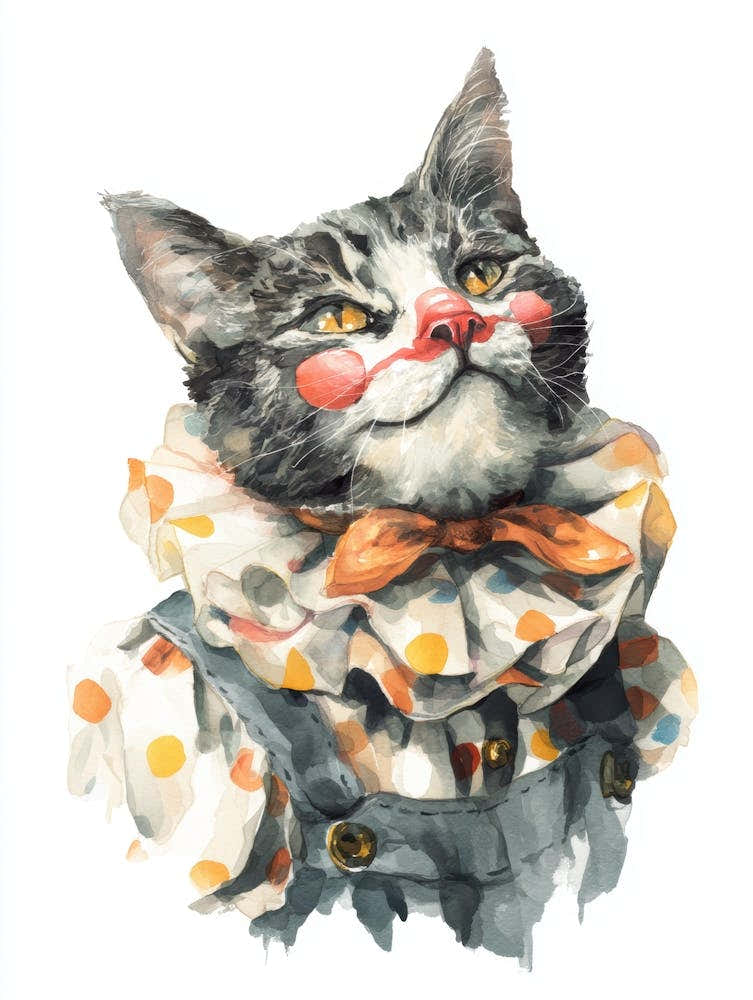 Clown Cat 11