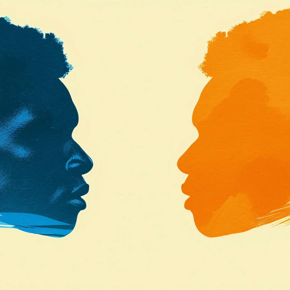 Portrait Of A Man And Woman 1