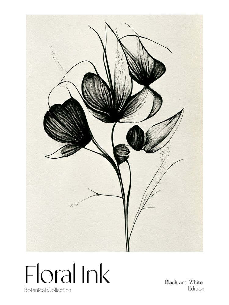 Floral Ink Botanical 4