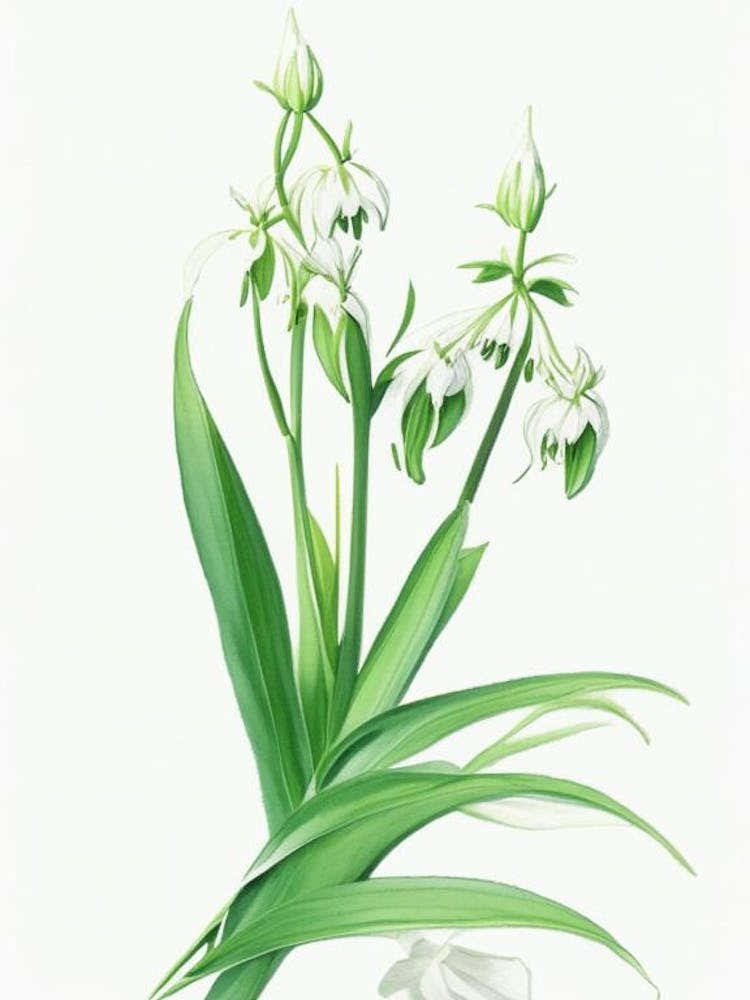 Solomon's Seal Wildflower Watercolour 1
