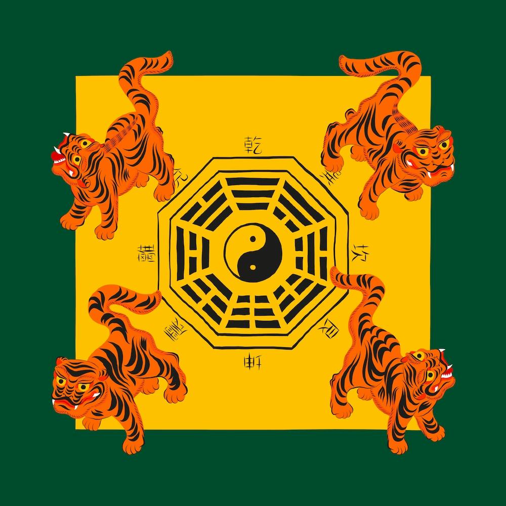 Bagua Tigers Green Square